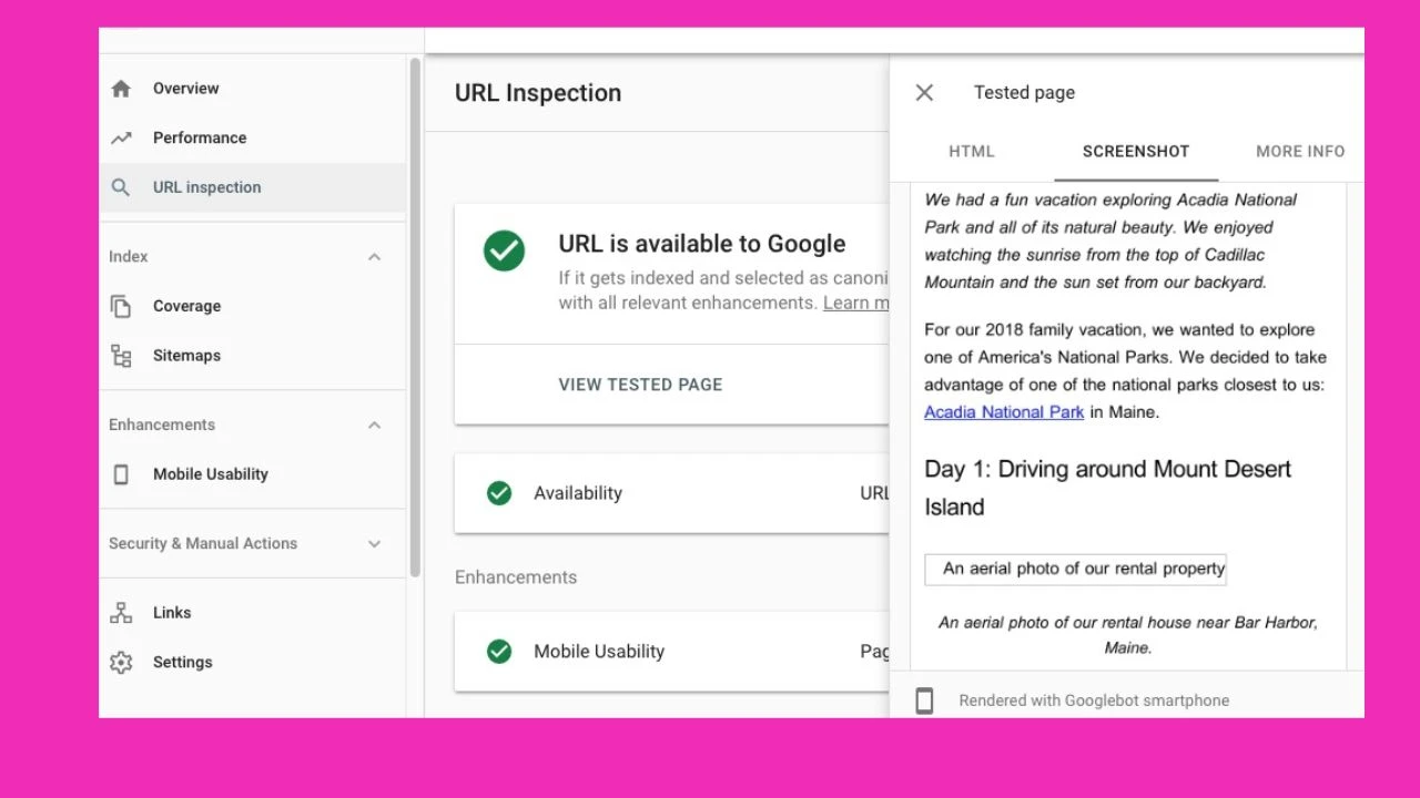 What is the Purpose of the URL Inspection Tool_