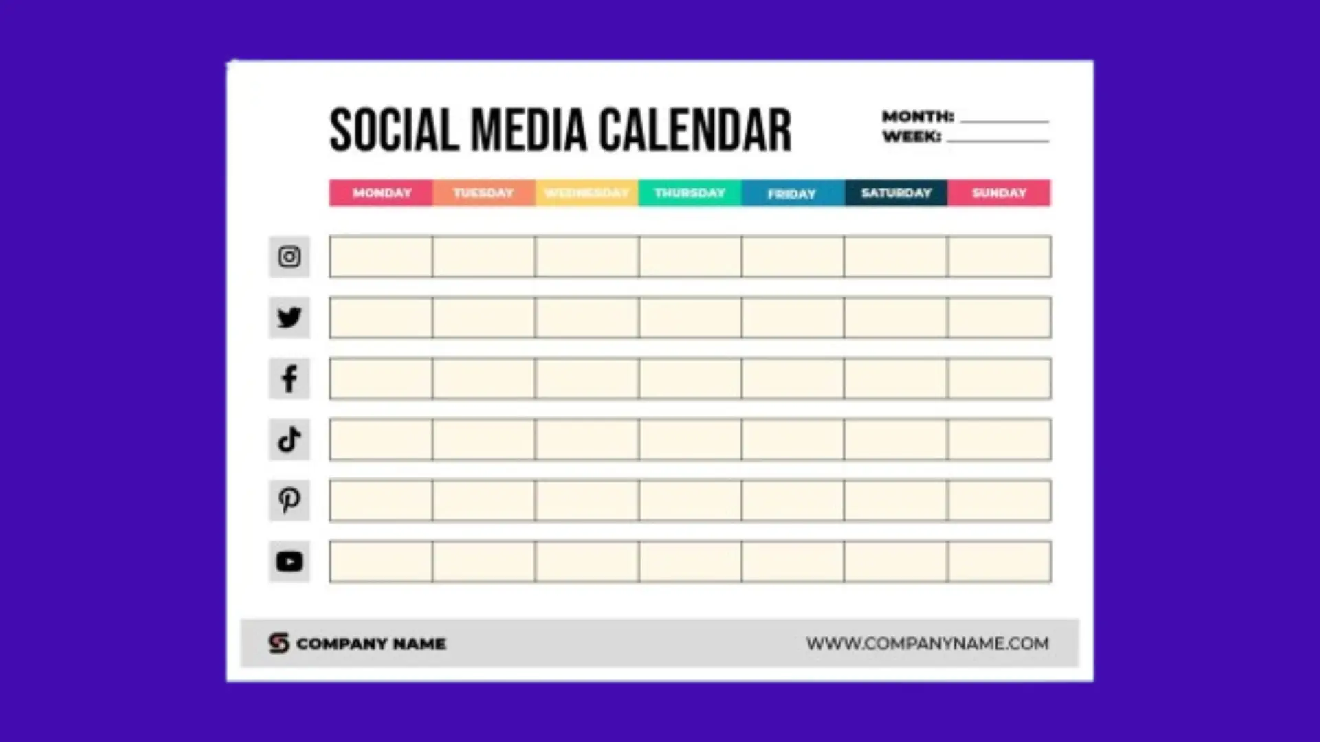 How to Create a Social Media Calendar?
